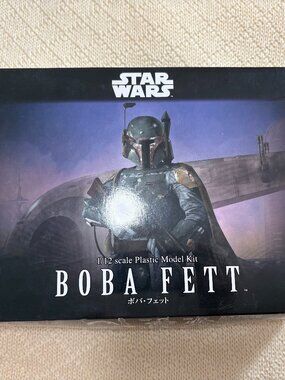 Bandai Star Wars Boba Fett 1/12 model kit unused plastic figure